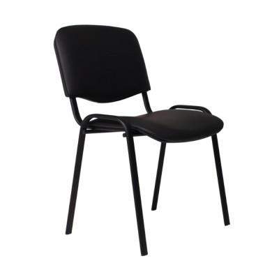 Стул ИЗО BL Z11, кожзам, черный